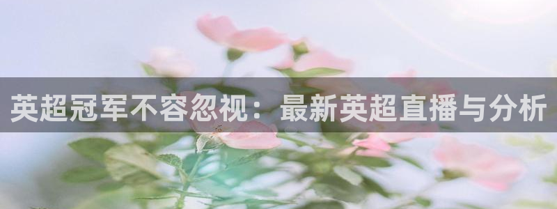 绿茵体育直播lyzb：英超冠军不容忽视：最新英超直播与分析